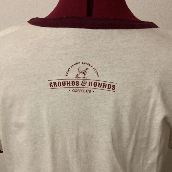 Grounds & Hounds Tee Size XL 100% ring spun cotton. - Picture 2 of 10